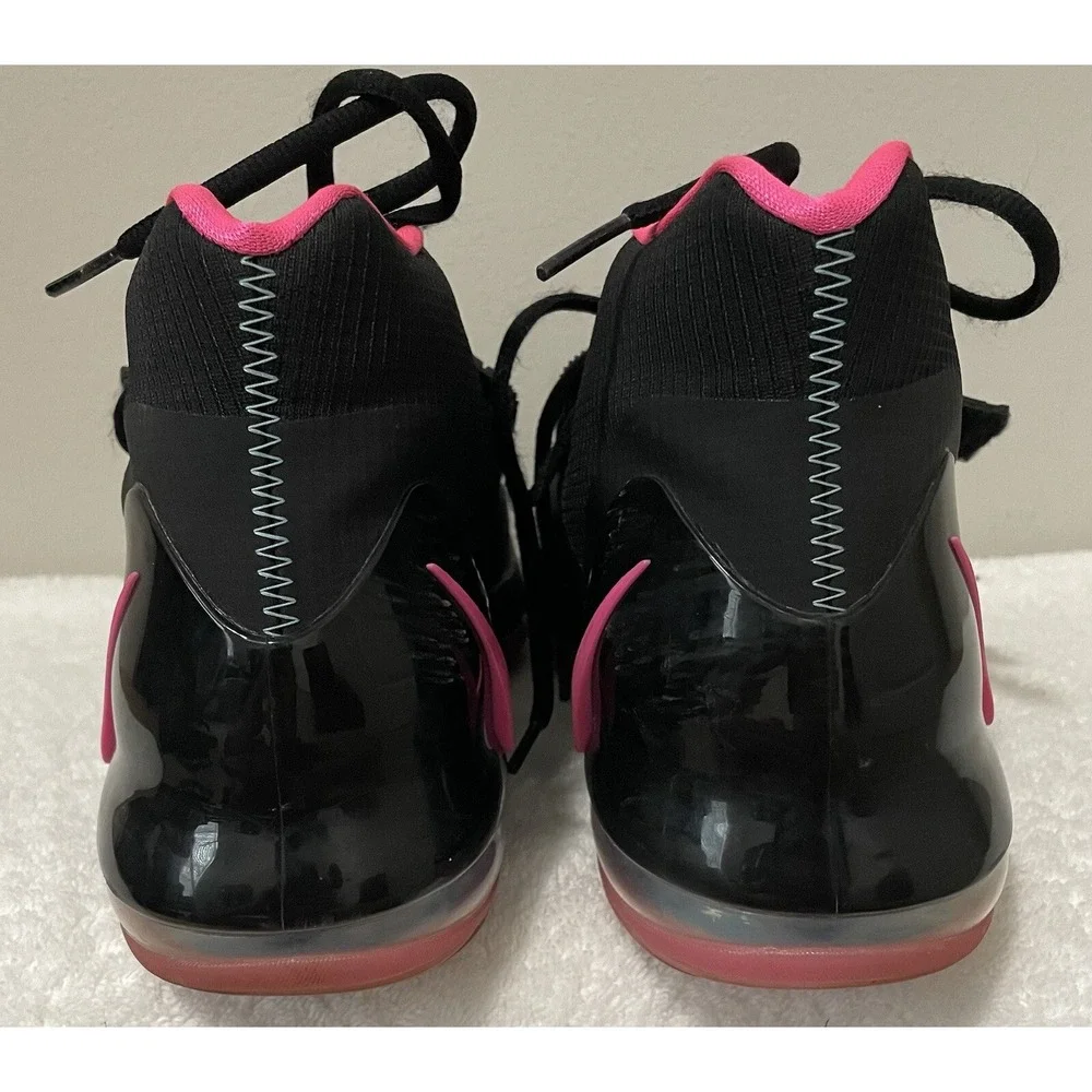 Nike Air Force Max Mens 9.5 Black Pink Blast AR0974-004 Basketball Shoes Gym